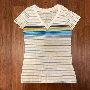 Mossimo Striped Boyfriend Tee